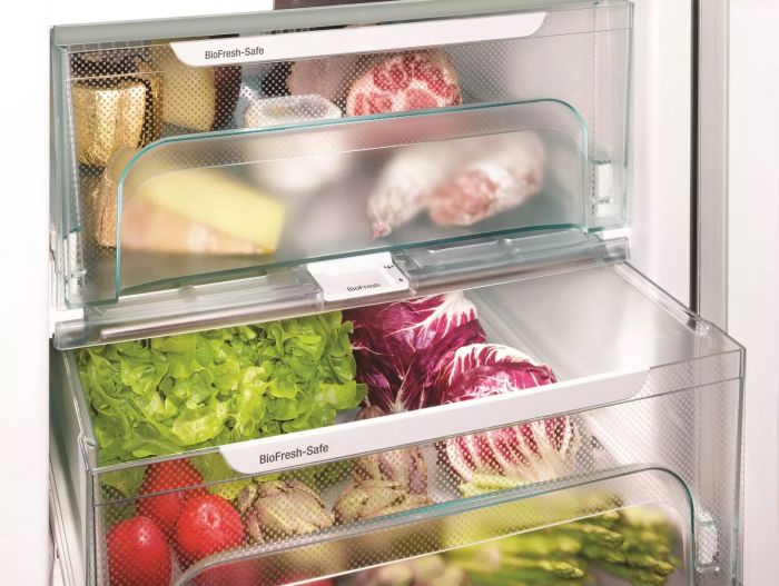 Холодильник з нижн. мороз. камерою Liebherr CBN4835, 60 x 201 x 66,5cм, 2дв, М-343л, A+++, NF, Білий