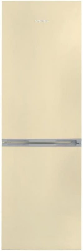Холодильник з нижн. мороз. камерою SNAIGE RF56SM-S5DV2F, 185х65х60см, 2 дв.,214л(88), A+, ST, Мех., заг.-319л, беж