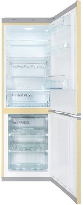 Холодильник з нижн. мороз. камерою SNAIGE RF56SM-S5DP2F, 185х65х60см, 2 дв., 214л(88л), A+, ST