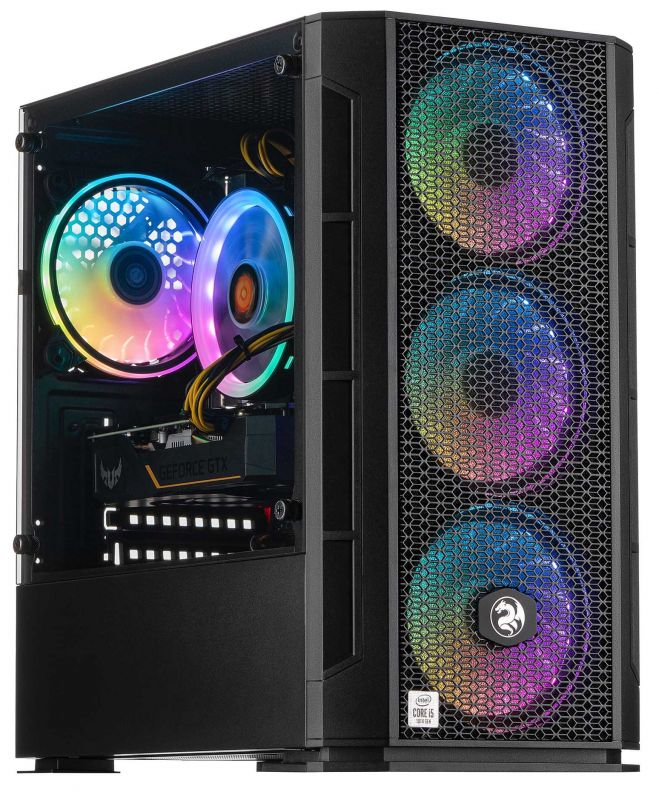 Комп’ютер персональний 2E Complex Gaming AMD Ryzen 5 3600/B450/32/1000F/NVD3060-12/FreeDos/GB700/650W
