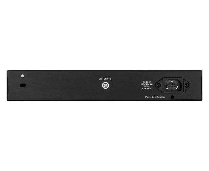 Комутатор D-Link DGS-1210-10P/ME/B 8xGE PoE, 2xSFP, Metro Ethernet