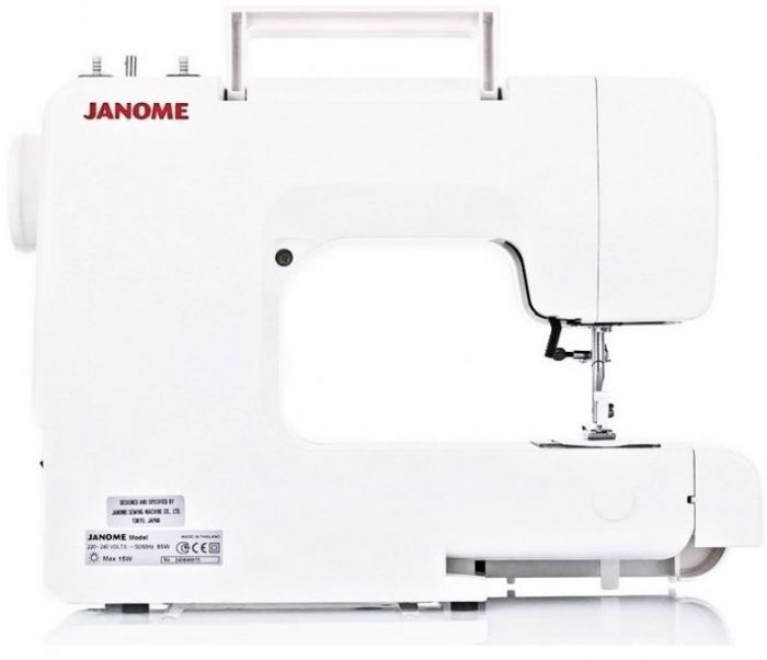 Швейна машина Janome Sew Cat 57, електромех., 15 швейних операцій, 60Вт, петля напівавтомат