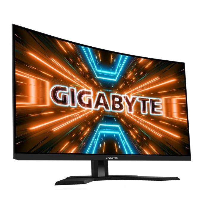 Монітор LCD GIGABYTE 31.5" M32UC, 2xHDMI, DP, USB-C, 3xUSB, MM, VA, 3840x2160, 144Hz, 1ms, 93%DCI-P3, CURVED, AdaptiveSync, HDR400