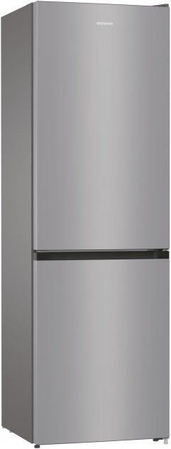 Холодильник з нижн. мороз. камерою Gorenje NRK6191EXL4, 185х60х60см, 2 двері, 203( 99)л, А+, NoFrost+ , Зона св-ті, Внутр. Диспл, нерж