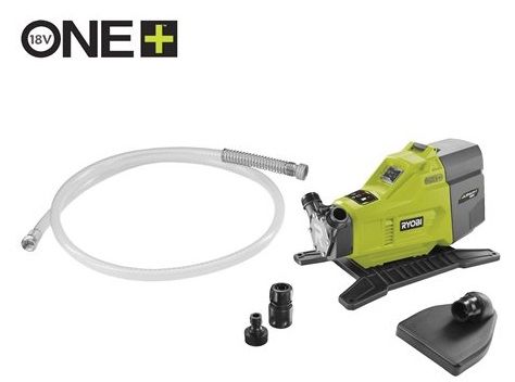 Насос для води Ryobi R18TP-0,  18В ONE+, 1500л/г, вис. 14 м, (без АКБ та ЗП), 3.24кг