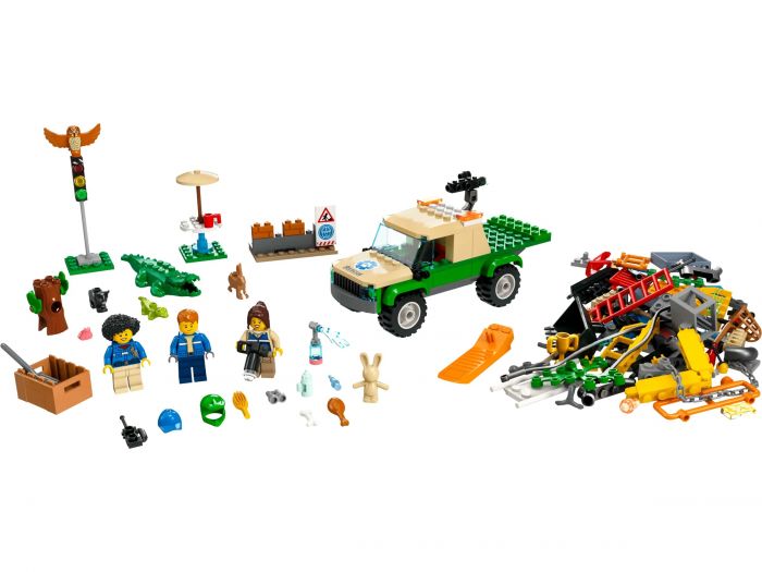 Конструктор LEGO City Missions Місії порятунку диких тварин