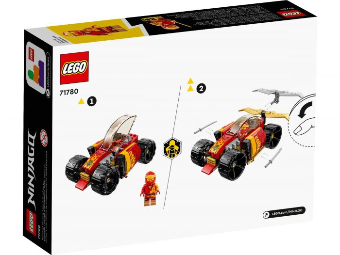 Конструктор LEGO Ninjago Гоночний автомобіль ніндзя Кая EVO