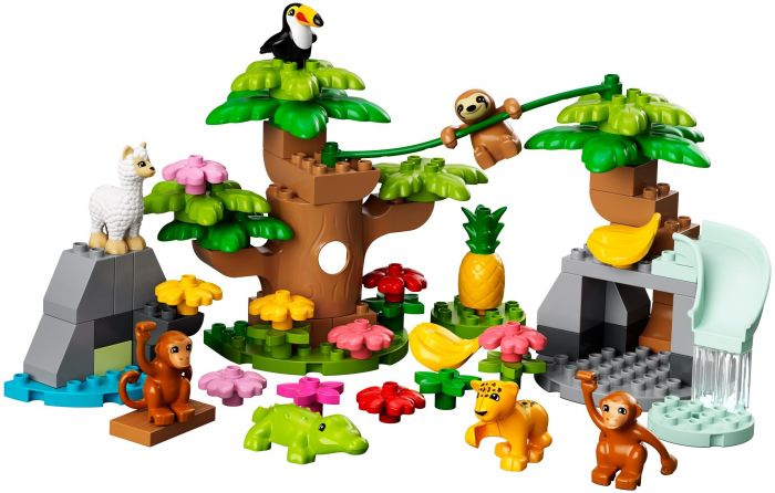 Конструктор LEGO DUPLO Town Дикі тварини Південної Америки