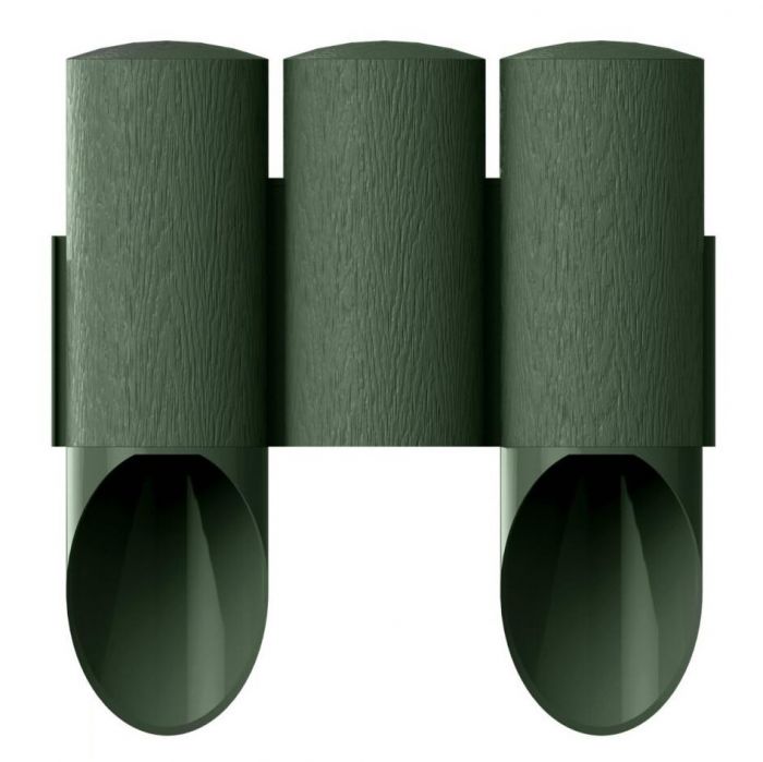 Газонна огорожа Cellfast MAXI, 3 елементи, 2.1м, зелений