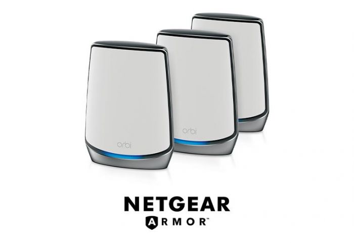 Система WiFi-Mesh NETGEAR Orbi RBK853 AX6000, 3мод, білий