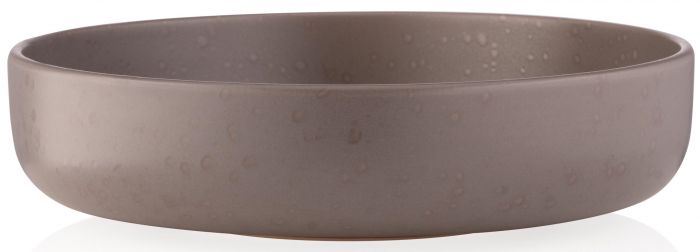 Тарілка супова Ardesto Trento, 21,5 см, чорна, кераміка