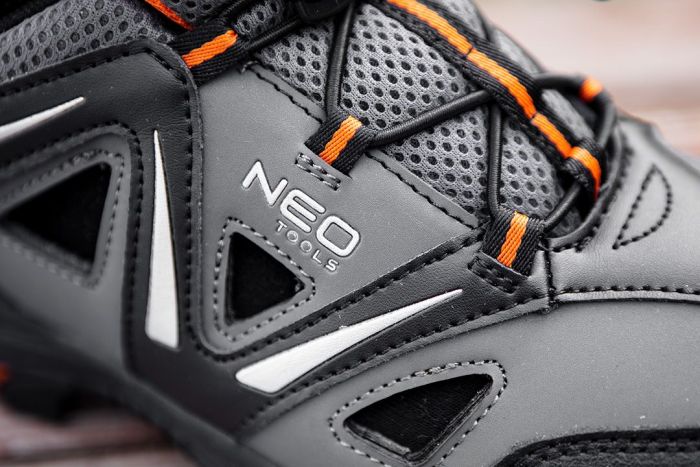 Кросівки робочі Neo Tools, легкі, дихаючі, підошва EVA з гумовим покриттям, клас захисту OB, SRA, р.43
