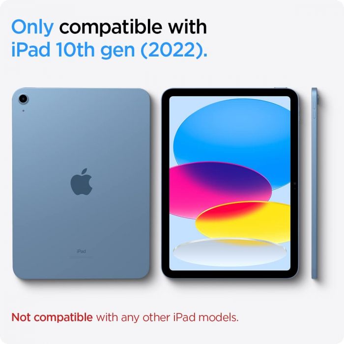 Чохол Spigen для Apple iPad 10.9" (2022) Smart Fold, Black