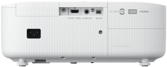 Проєктор домашнього кінотеатру Epson EH-TW6250 UHD, 2800 lm, 1.32-2.15, WiFi, Android TV