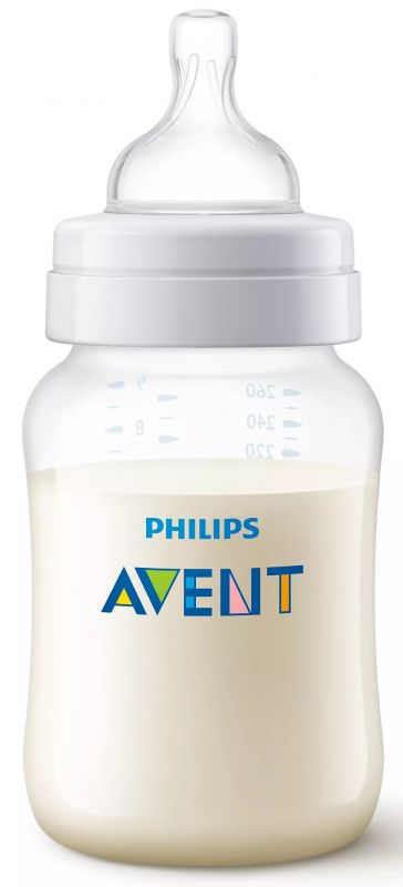 Пляшечка Philips Avent для годування Анти-колік , 260 мл, 1 шт