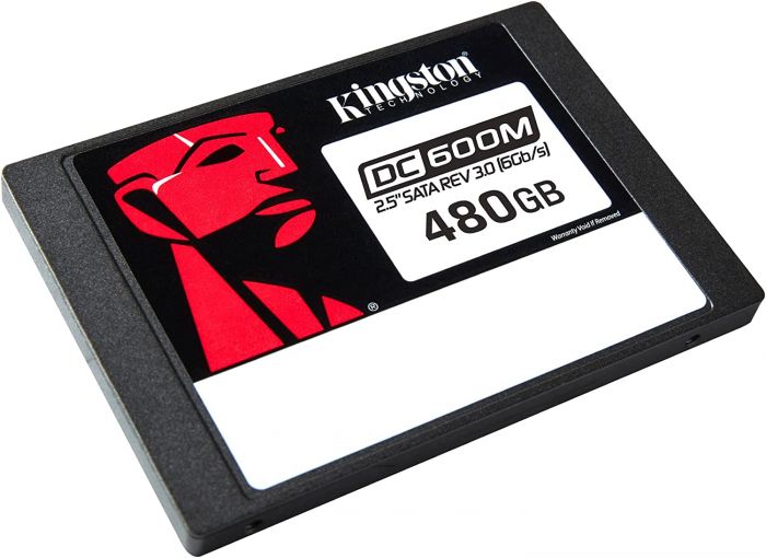 Накопичувач SSD Kingston 2.5"  480GB SATA DC600M