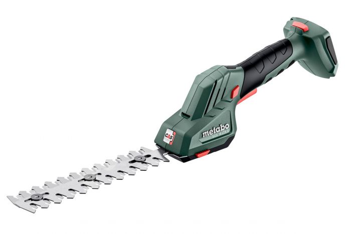 Ножиці для трави акумуляторні Metabo SGS 18 LTX Q 18В лезо 11.5см + насадка для кустів 20см 0.8кг без АКБ та ЗП