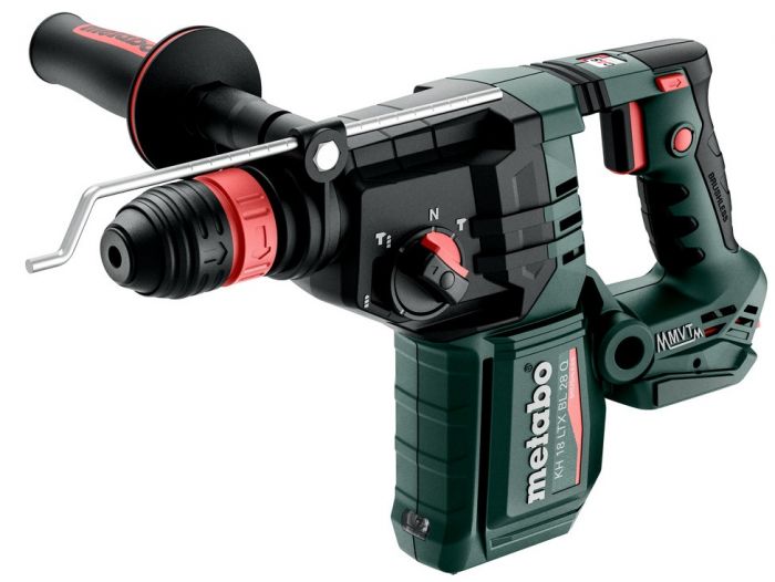 Перфоратор акумуляторний Metabo KH 18 LTX BL 28 Q В SDS-plus 18В 3Дж 3.4кг без АКБ та ЗП