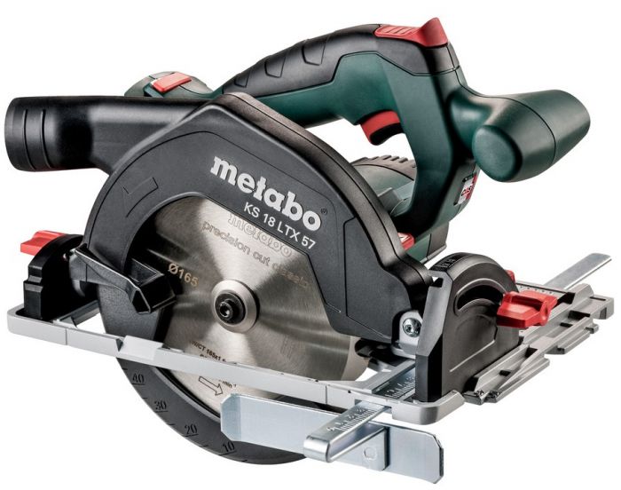 Пила дискова акумуляторна Metabo KS 18 LTX 57 18В 165мм 2.8кг без АКБ та ЗП