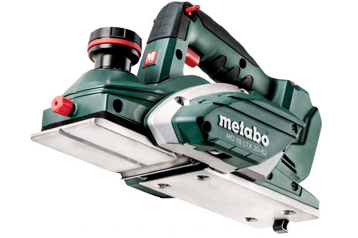 Рубанок акумуляторний Metabo HO 18 LTX 20-82LI-Power 18В 82мм стругання до 2мм паз 9мм 2.9кг без АКБ та ЗП