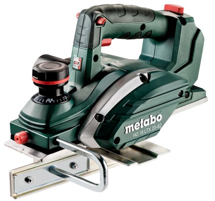 Рубанок акумуляторний Metabo HO 18 LTX 20-82LI-Power 18В 82мм стругання до 2мм паз 9мм 2.9кг без АКБ та ЗП