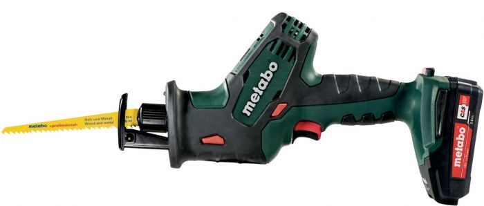 Пилка шабельна акумуляторна Metabo SSE 18 LTX COMPACT 18В хід 13мм 1.4кг без АКБ та ЗП