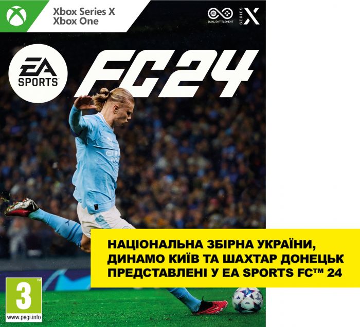 Гра консольна Xbox Series X EA SPORTS FC 24, BD диск