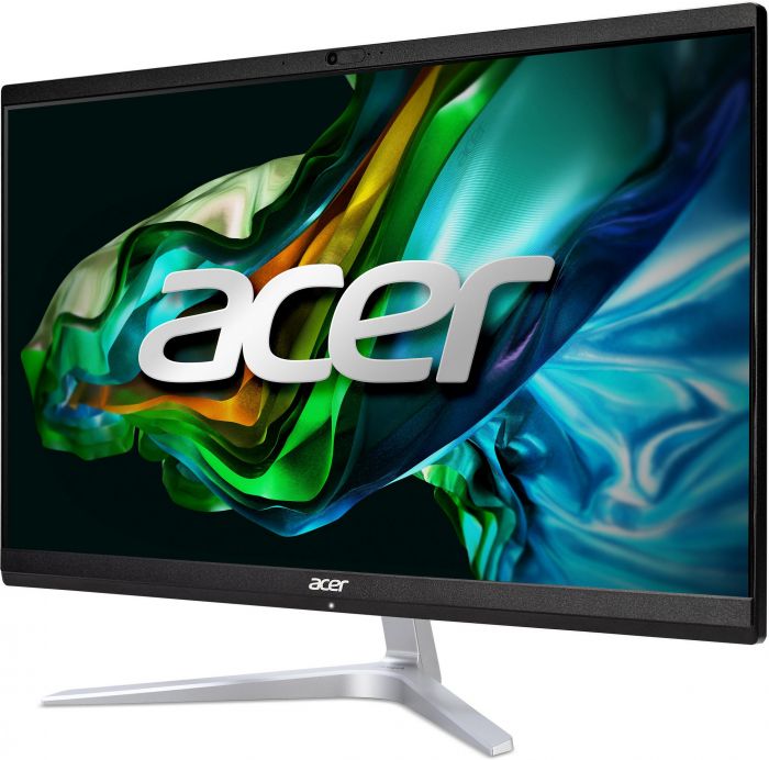 Персональний комп'ютер моноблок Acer Aspire C24-1851 23.8" FHD, Intel i7-1360P, 16GB, F1TB, UMA, WiFi, кл+м, без ОС, чорний