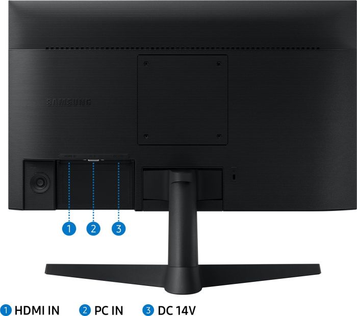 Монітор Samsung 21.5" S22C310 D-Sub, HDMI, IPS, 75Hz