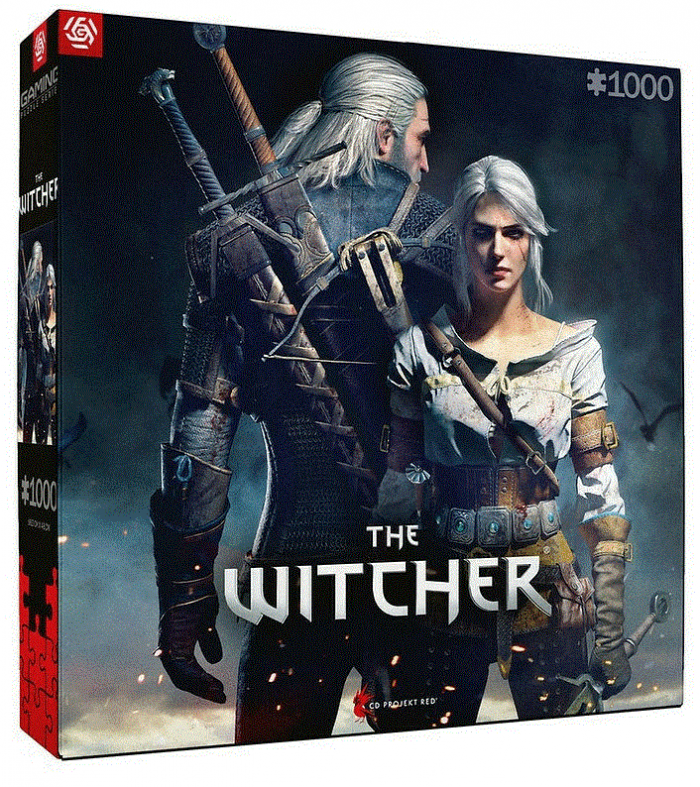 Пазл Witcher: Geralt & Ciri Puzzles 1000 ел.