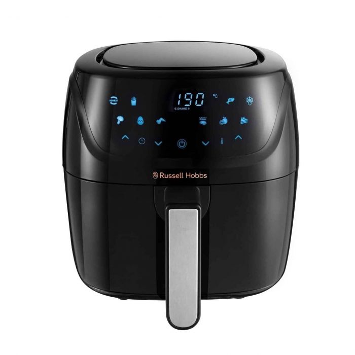 Мультипіч Russell Hobbs SatisFry Air Medium, 1350Вт, чаша-4л, сенсорне керув., алюміній/пластик,чорно-сірий