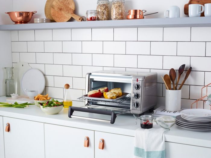 Піч електрична Russell Hobbs Air Fry Mini Oven, 12.6л, 1500Вт, механіч., гриль, конвенція, сіра