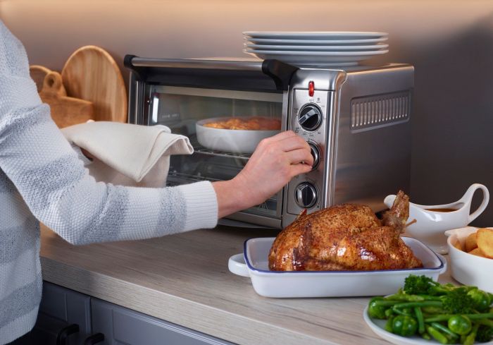 Піч електрична Russell Hobbs Air Fry Mini Oven, 12.6л, 1500Вт, механіч., гриль, конвенція, сіра