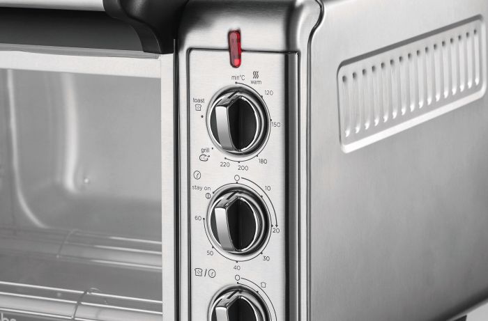 Піч електрична Russell Hobbs Air Fry Mini Oven, 12.6л, 1500Вт, механіч., гриль, конвенція, сіра