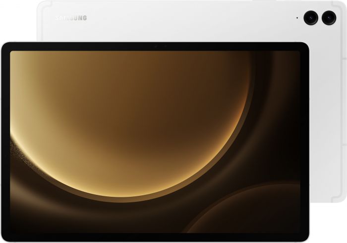 Планшет Samsung Galaxy Tab S9 FE+ (X616) 12.4" 8GB, 128GB, 5G, 10090mAh, Android, сріблястий