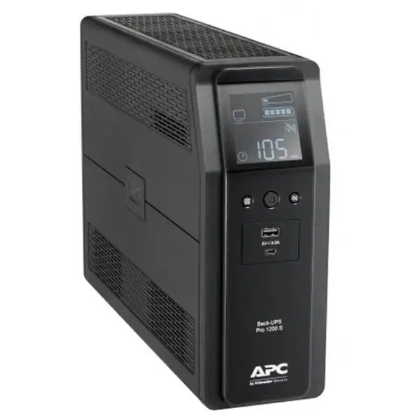 Джерело безперебійного живлення APC Back UPS Pro S 1200VA/720W, LCD, USB, 6+2 C13