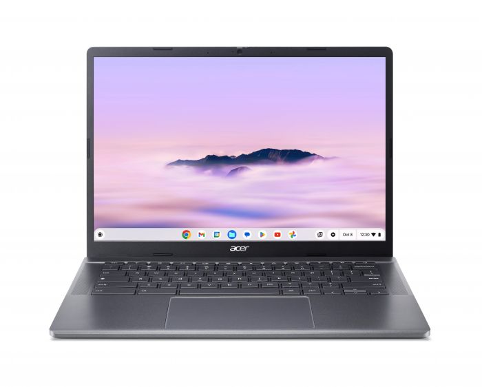 Ноутбук Acer Chromebook Plus CB514-4HT 14" FHD IPS Touch, Intel i3-N305, 8GB, F128GB, UMA, ChromeOS, сірий