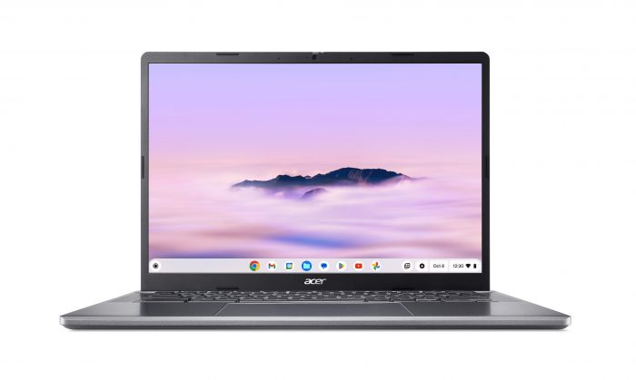 Ноутбук Acer Chromebook Plus CB514-4H 14" FHD IPS, Intel i3-N305, 8GB, F512GB, UMA, ChromeOS, сірий