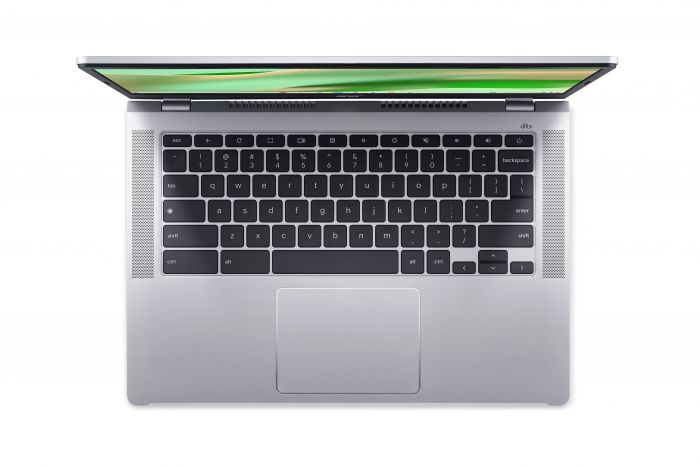 Ноутбук Acer Chromebook CB314-4H 14" FHD IPS, Intel i3-N305, 8GB, F512GB, UMA, ChromeOS, сріблястий