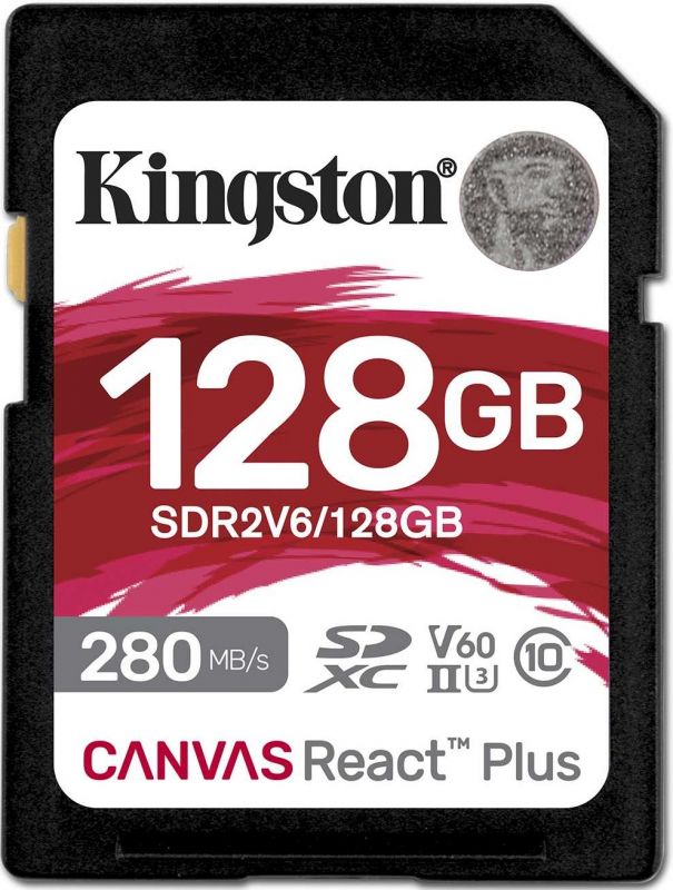 Карта пам'яті Kingston SD  128GB C10 UHS-II U3 R280/W100MB/s