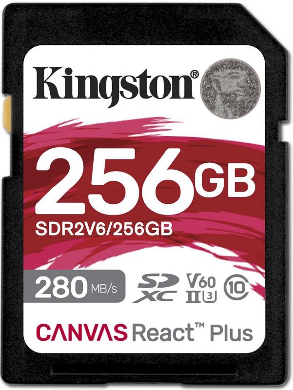 Карта пам'яті Kingston SD  256GB C10 UHS-II U3 R280/W150MB/s