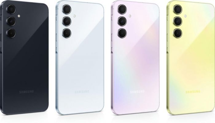 Смартфон Samsung Galaxy A55 5G (A556) 6.6" 8/256ГБ, 2SIM, 5000мА•год, синій темний