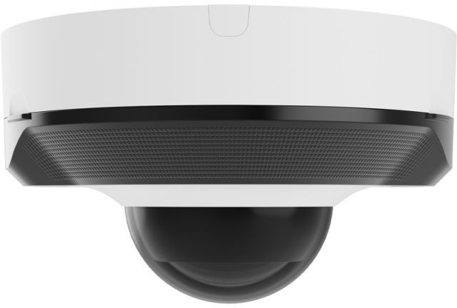 IP-Камера дротова Ajax DomeCam Mini, 5мп, 2.8мм, Poe, True WDR, IP 65, ІЧ 30м, аудіо, кут огляду 100° до 110°, міні купольна, біла