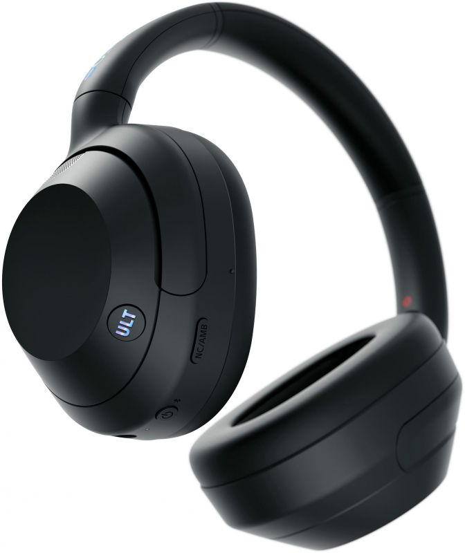 Навушники Over-ear Sony ULT WEAR BT 5.2, ANC, AAC, LDAC, Wireless, Mic, Чорний