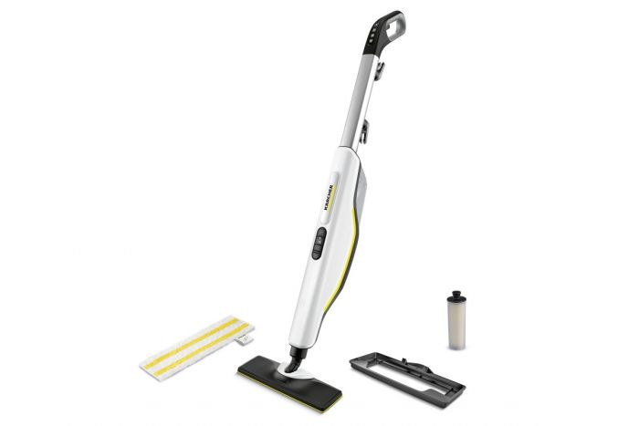 Пароочисник Karcher SC 3 Upright, 1900Вт, 1000мл, 3.5Бар, (парова швабра), білий