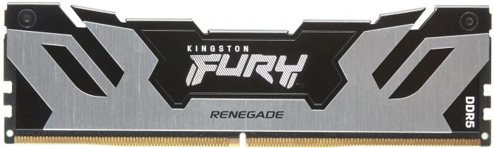 Пам'ять ПК Kingston DDR5 32GB KIT (16GBx2) 7600 FURY Renegade XMP Срібний