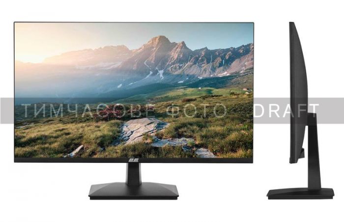 Монітор 2E 23.8" E2424B D-Sub, HDMI, VA, 100Hz, FreeSync