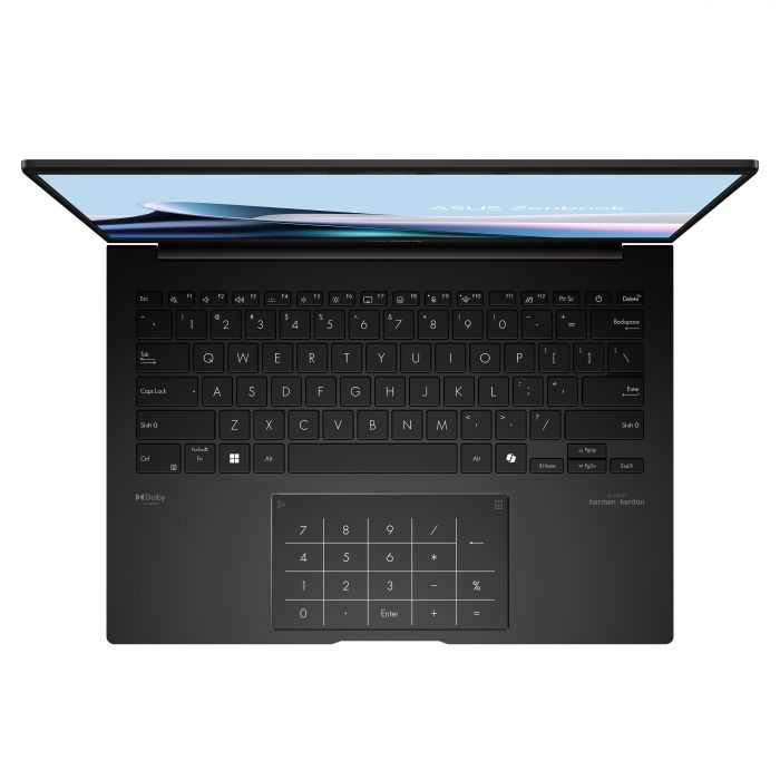 Ноутбук ASUS Zenbook 14 UM3406HA-PP014W 14" 3K OLED, AMD R7-8840HS, 16GB, F1TB, UMA, Win11, Чорний