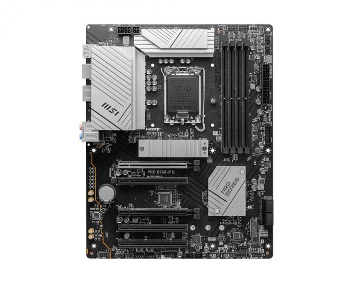 Материнcька плата MSI PRO B760-P II s1700 B760 4xDDR5 HDMI DP ATX