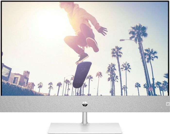 Комп'ютер персональний моноблок HP Pavilion 27" FHD IPS AG, Intel i5-13400T, 16GB, F512GB, NVD1650-4, WiFi, кл+м, DOS, білий